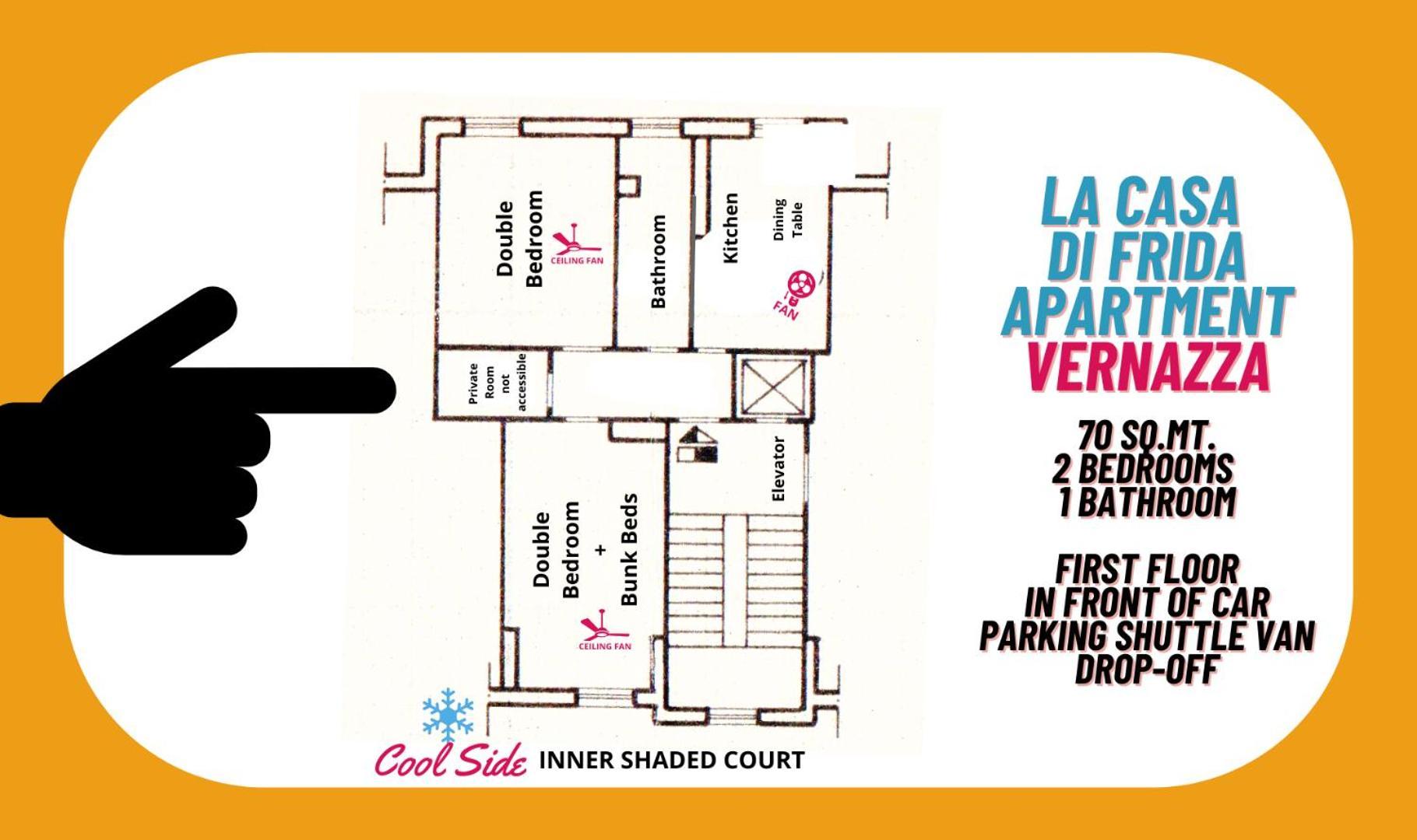 La Casa Di Frida Apartment Vernazza Bagian luar foto
